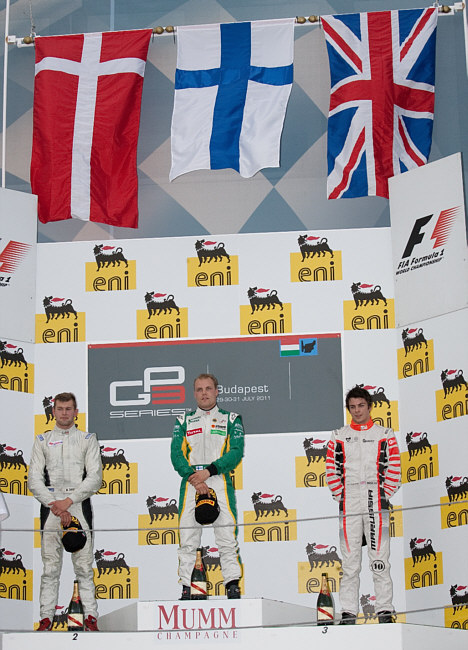 Podiet på Hungaroring